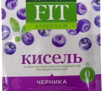 Кисель «ФитЭффектум» витаминизированный «Черника», пакет-саше 30г