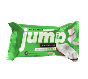 Конфета протеиновая «Нежный кокос» Jump Premium