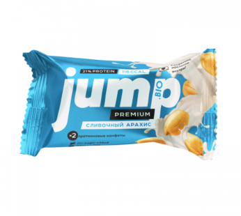 Конфета протеиновая «Сливочный арахис» Jump Premium