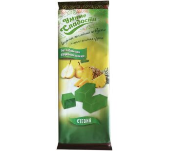 Конфеты желейные со вкусом Ананас-зеленая груша Умные сладости